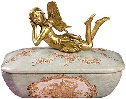 GYZS mücevher kutusu Seramik Mücevher Kutusu Avrupa Retro Takı saklama kutusu Tuvalet Masası Mücevher Kutusu Dekoratif Kutu Dekorasyon