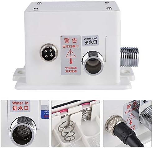 AUNMAS Otomatik Sensör Su Dokunun Mutfak Fotoselli Ticari Banyo Eller Serbest Lavabo Musluk Kontrol Kutusu ile Delik Kapak Plakası