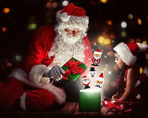 Erweıcet 12 Paket Noel Stocking Stuffers Wind Up Oyuncaklar Çeşitli Küçük Oyuncaklar Çocuklar için Parti Iyilik, Yenilik Atlama