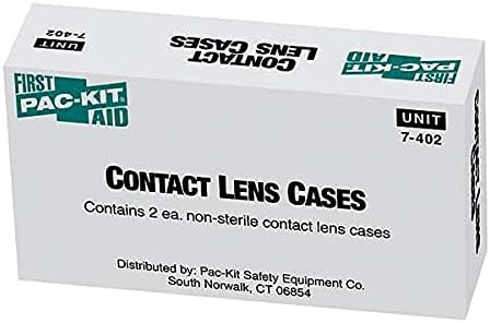 Kontakt Lens Kutuları, Beyaz, Plastik, (25'li Paket)