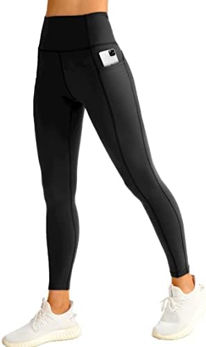 Cepli Spor Salonu Gökkuşağı Kadın Egzersiz Taytları, Yüksek Belli Çömelme Geçirmez Karın Kontrol Yoga Pantolonu