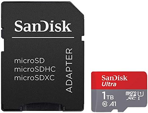 Ultra 1 TB microSDXC, SanFlash ve SanDisk tarafından Doğrulanan BLU Advance 4.0 Plus için Çalışır (A1/C10/U1/8 k/120MBs)