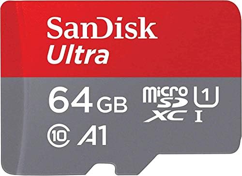 Ultra 64 GB microSDXC Canon EOS 60D Artı SanFlash ve SanDisk tarafından Doğrulanmış için Çalışır (A1/C10/U1/8 k/120MBs)