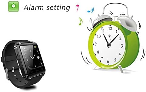 Akıllı saat, Fitness takip cihazı, U8 Uyku Algılama Çok Spor Modu Spor Pedometre akıllı saat (Siyah)