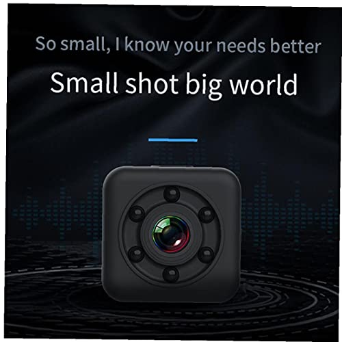 Kamera Kablosuz Kamera Mini Akıllı WiFi Kamera HD Kamera SQ29 Taşınabilir Gece Görüş Hareket Algılama için Kapalı Açık Siyah