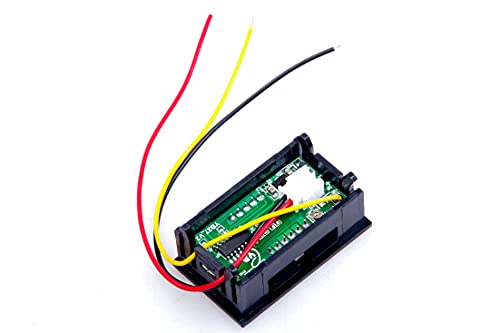 0.56 DC 0-30 V Dijital Voltmetre voltmetre Ölçer Yeşil Parlak LED ekran 3 Teller Volt Metre için Güneş Pil Monitör Araba Motor