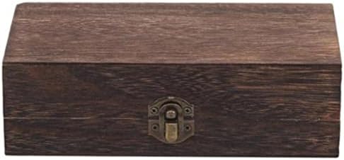 GXSMG Vintage mücevher Kutusu saklama kutusu Kapaklı saklama kutusu Süsler El Yapımı Kilit Kutusu Mücevher Kutusu (Renk: C, Boyut