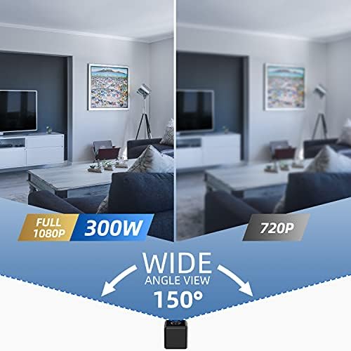 HOYOTİK Dadı Kamera WiFi Gizli Mini Kamera-1080 P HD Kamera Taşınabilir Kapalı Açık Güvenlik Kamera ile Telefon App