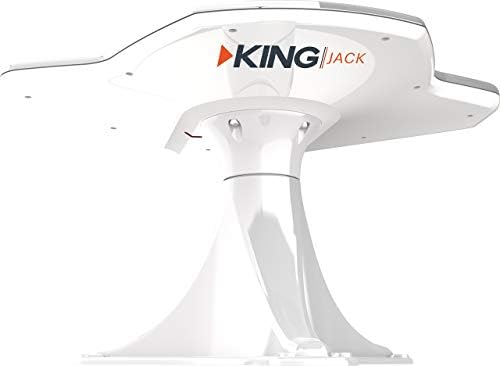 KİNG OA8500 Jack HDTV Yönlü Havadan Anten Montajlı ve Sinyal Buluculu-Beyaz (Yenilendi)